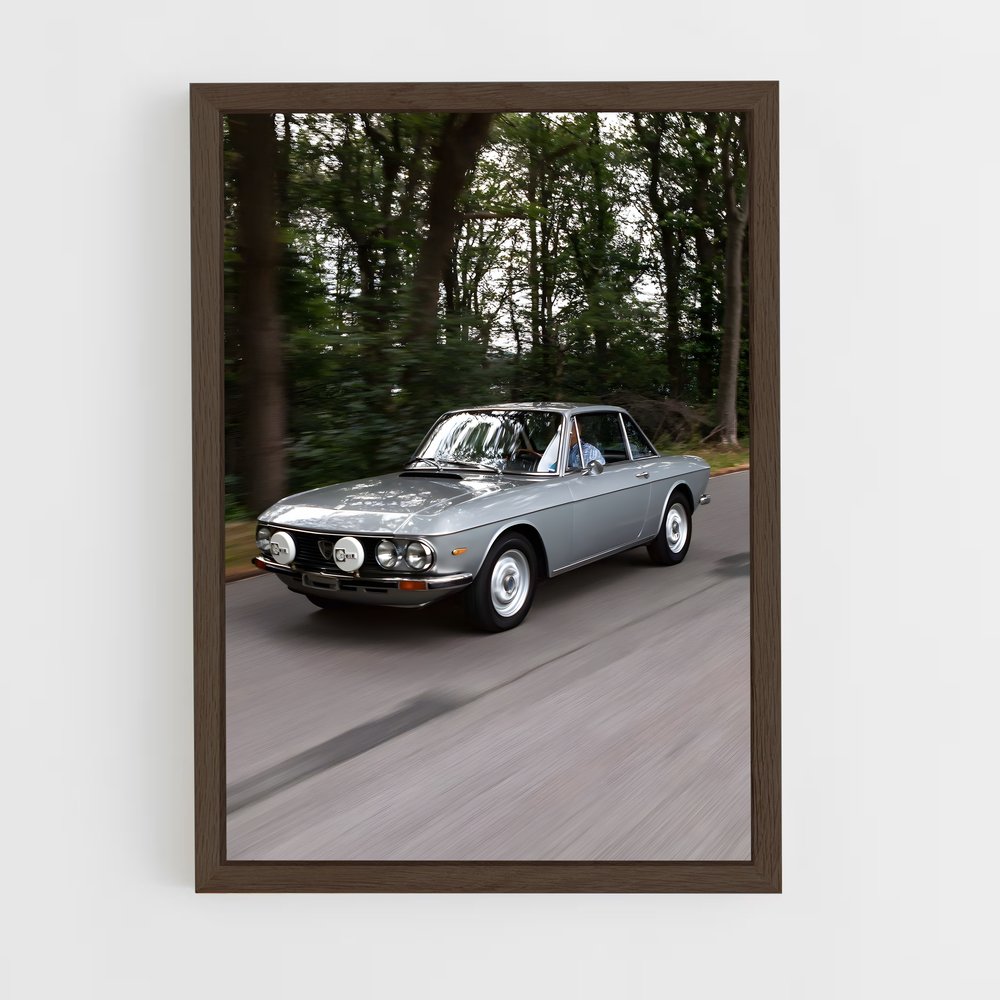 Poster Fulvia coupe – affiche Lancia (vue 5)